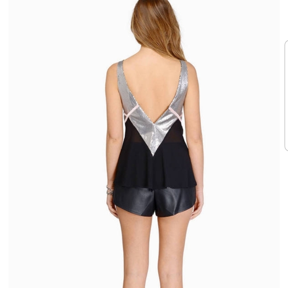 Tobi Show It & Glow It Sequin Tank Top - Picture 3 of 4